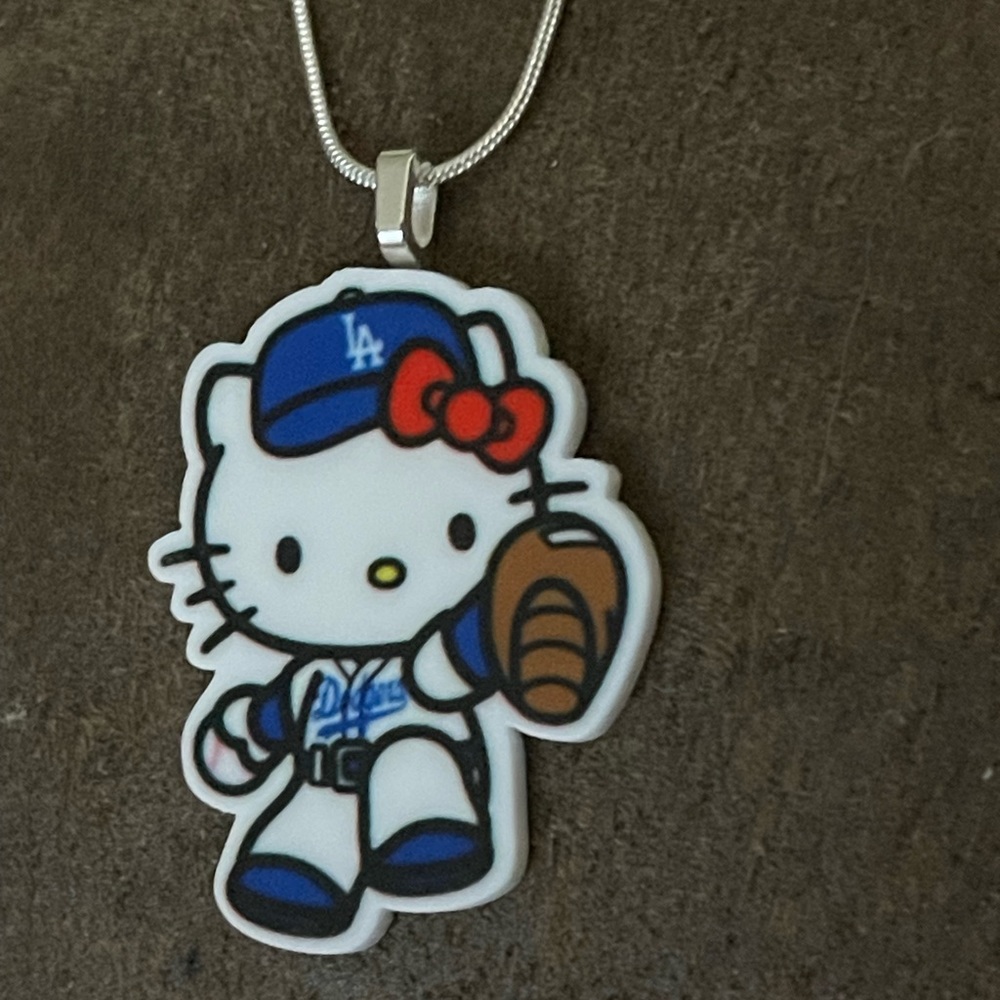 La dodgers necklace